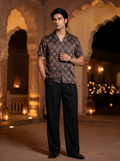 THE AJRAKH VOYAGE MOONFLOWER SHIRT