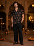 THE AJRAKH VOYAGE NIGHT-SKY SHIRT